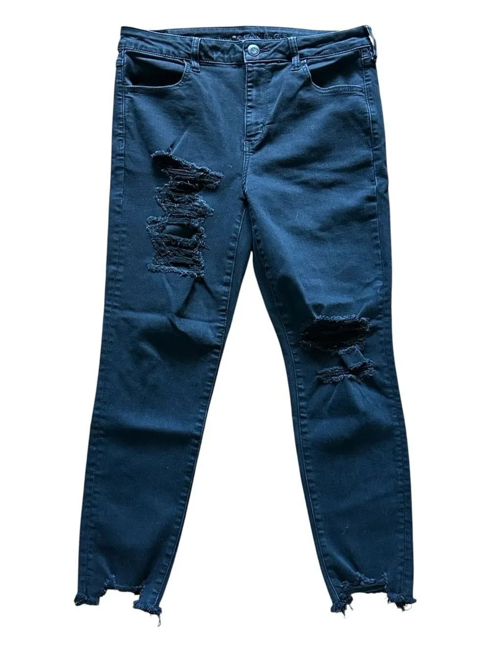American Eagle Outfitters Black Hi Rise Jegging Jeans